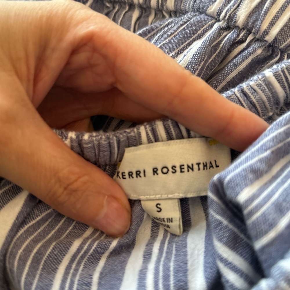 Kerri Rosenthal Tailor Stripe Dress - Picture 8 of 11